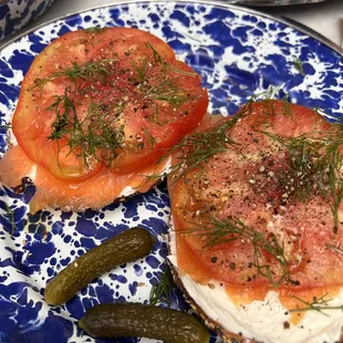 Smoked Salmon Bagel