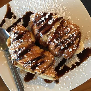 Grilled Nutella Banana Croissant