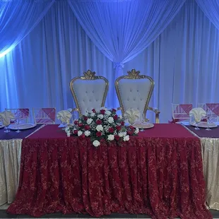 Main table !