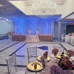 Center table view