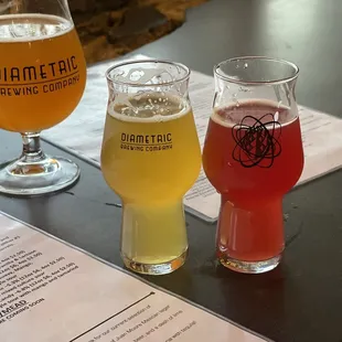 4oz of beers and a full pour