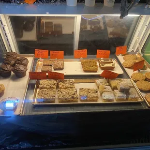 a variety of pastries