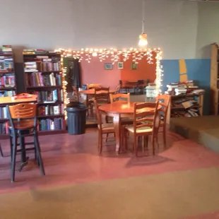 Their library hangout is cool.