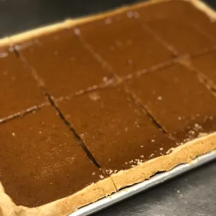 Pumpkin Pie Squares! Seasonal, from October until December!