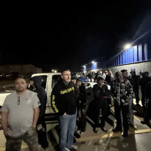 Waiting outside in the cold for 30 plus minutes in the freezing cold isn't cool.