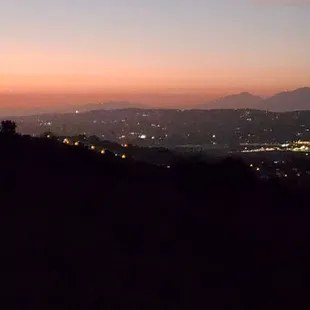 View at nighttime