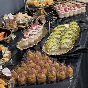 Catering with setup