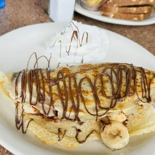 Fruity crepe