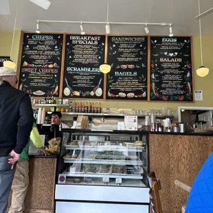 Full menu board