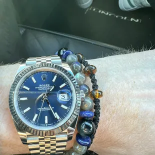 Beautiful Datejust 41 and William Henry bracelet purchased from Daniel.