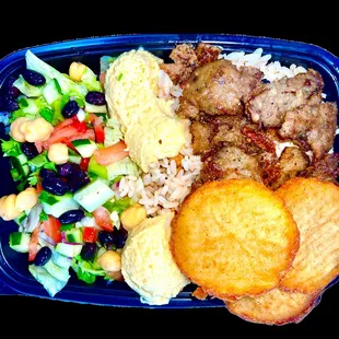 lamb over rice  NYC HALAL style