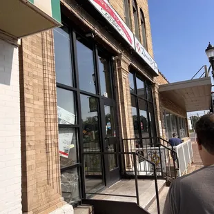 Store front- downstairs!