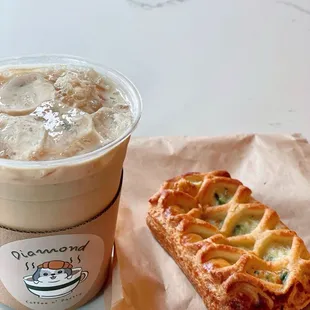 Iced Mojito; Leek &amp; Parmesan