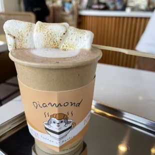 Hot chocolate! Yummy!