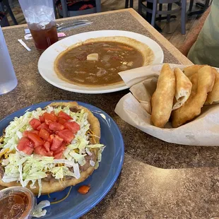 the Hualapai stew and the Hualapai taco