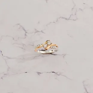 2-stone diamond ring because 2 diamonds are better than 1!