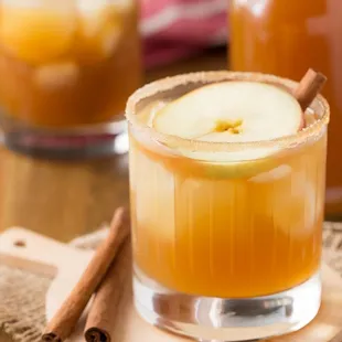 Our signature apple pie cocktail!