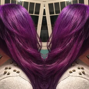 Violet Hair by Lara C.