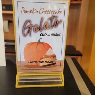 Now serving pumpkin goodness!