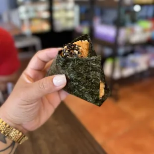 Kimchi and Spam Onigiri
