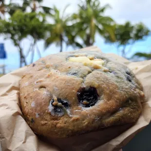 Blueberry Cream Cheese Scone