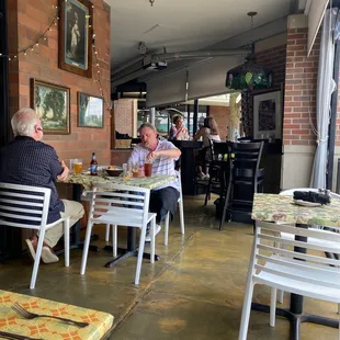 Outdoor seating