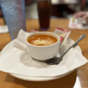 Tomato bisque soup. So good.