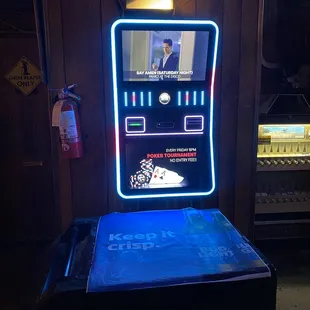 One of those Jukeboxes you use with ur phone