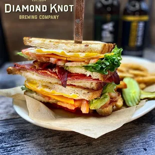 Crazy Club Sandwich, Diamond Knot Brewing Co., Mukilteo