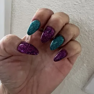 Colored powder 121&amp; 122