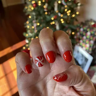 Christmas nails!
