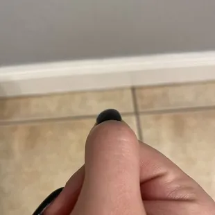 Uneven nail