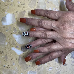 Halloween nails coming