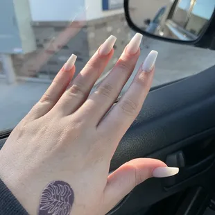 White acrylic set around $45