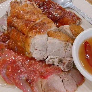 Roasted Duck & BBQ Pork /