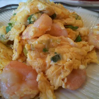 Shrimp with Scrambled Egg /