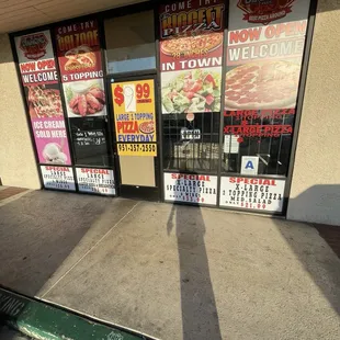 Outside entrance view.