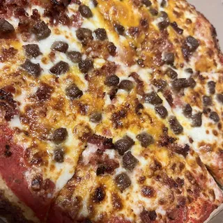 Bacon Cheeseburger Pizza