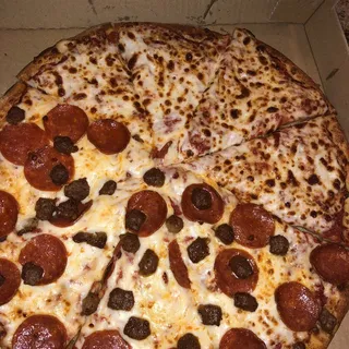 Pepperoni and Sausage