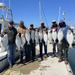 Limits of halibut! Avid fisherman or never fished before? Come with us and learn the craft!