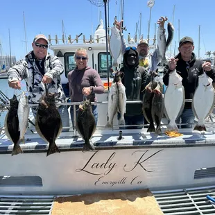Live bait fishing for halibut and striped bass!