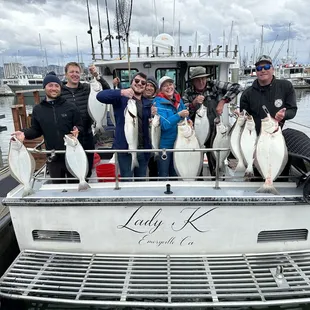 Halibut and bass