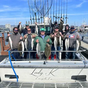 Halibut and bass