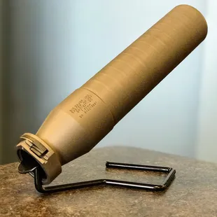 SRD762TI-QD Grade 5 titanium, 300 WIN MAG rated silencer with Taper-Lok Fast-Attach muzzle device.