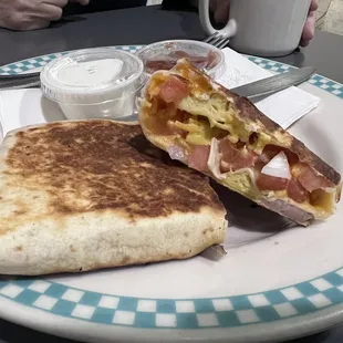 Breakfast burrito
