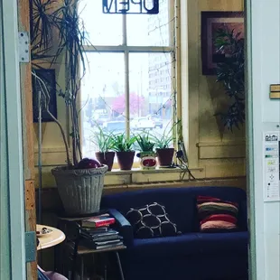 Inside