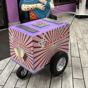 Paleta cart we can cater our paletas with this cart