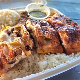 Rotisserie Chicken Plate