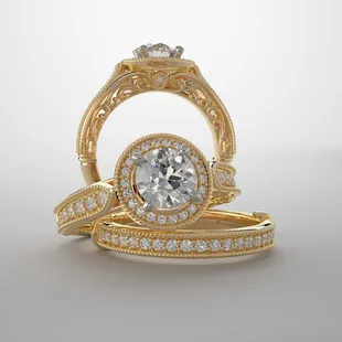 Classic, traditional and timeless engagement rings created especially for you. Make sure you  check our diamond prices.