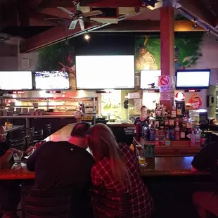 The TVs are not normally white like this. It&apos;s just the photo